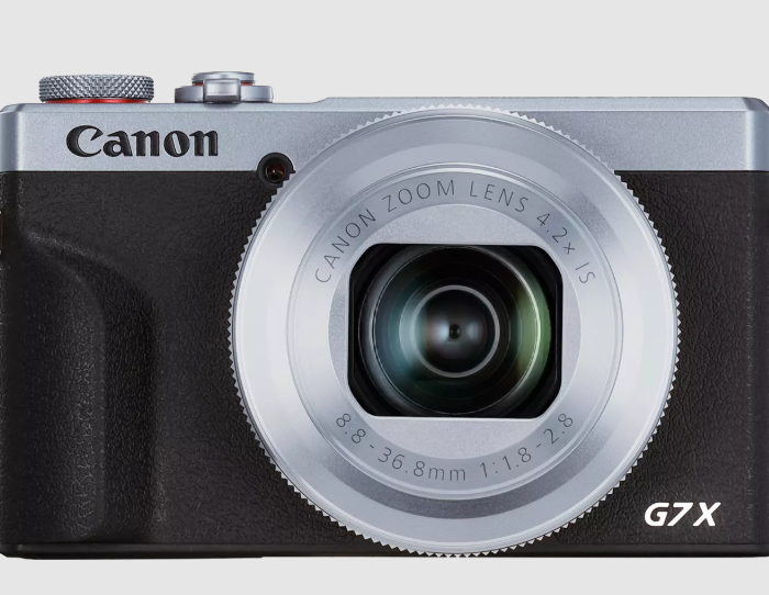 Canon PowerShot G7 X Mark III 20.1 MP Digital Camera with 24-100mm f/1.8-2.8 Zoom Lens (Silver)