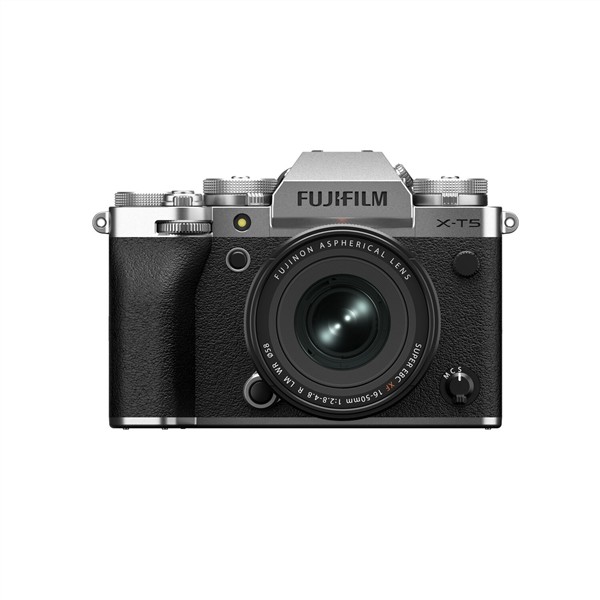 Fujifilm X-T5 Body Mirrorless APS-C Camera Silver with XF16-50mmF2.8-4.8 R LM WR Lens Kit
