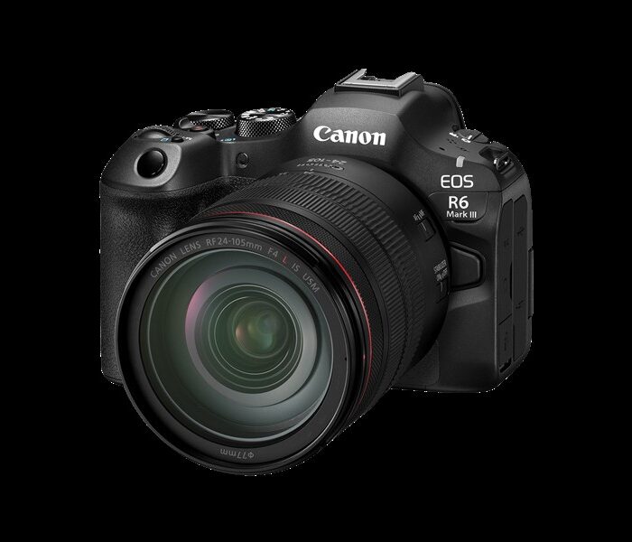 Canon EOS R6 Mark III Digital Mirrorless Camera with RF 24-105mm F/4 IS USM Lens