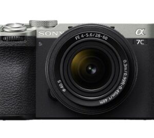Sony Alpha a7C II Full-Frame Mirrorless Camera with 28-60mm Lens (Silver)