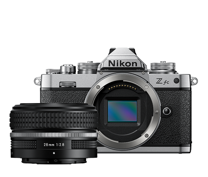 Nikon Zfc DX-Format Mirrorless Camera (Black) w/ NIKKOR Z 28mm f/2.8 (SE) Lens (Black)