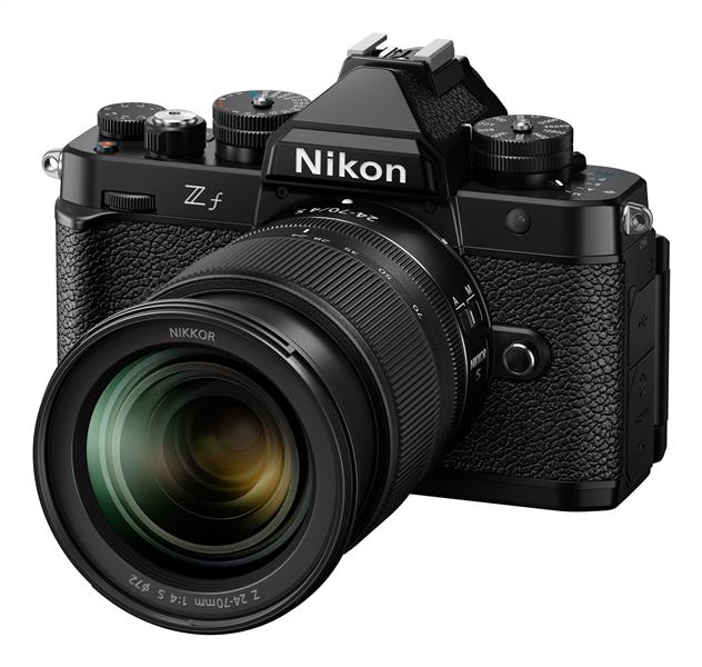 Nikon Zf with Nikkor Z 24-70mm f/4 S FX-format Mirrorless Camera Body (Black)