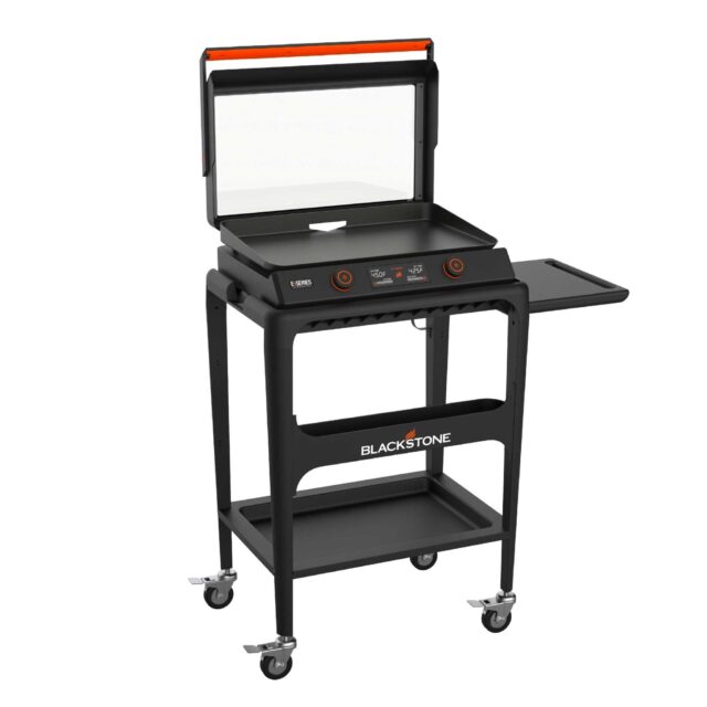22" Electric Tabletop Griddle with Cart