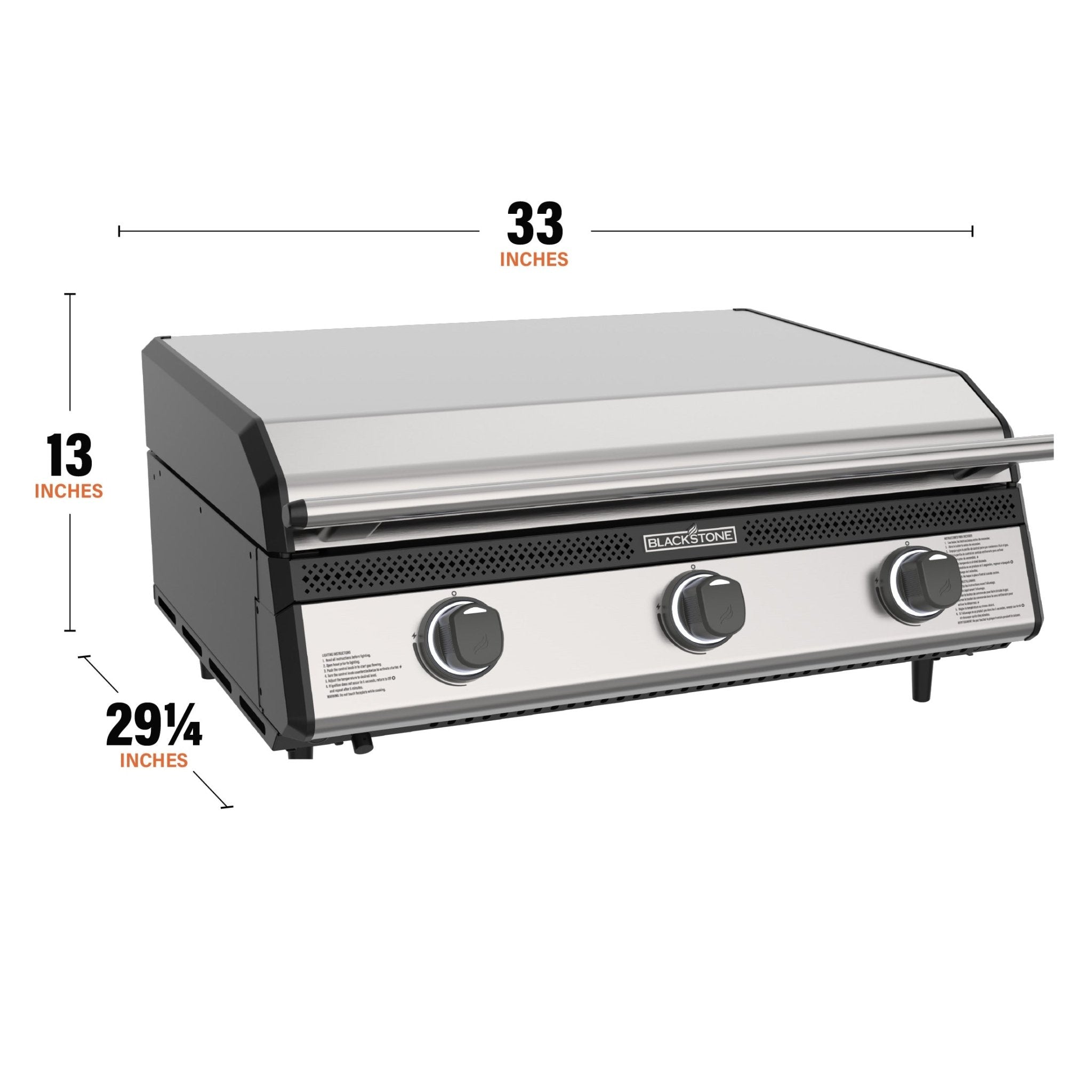 28" Built-in Griddle with Hood (Natural Gas) - Image 12