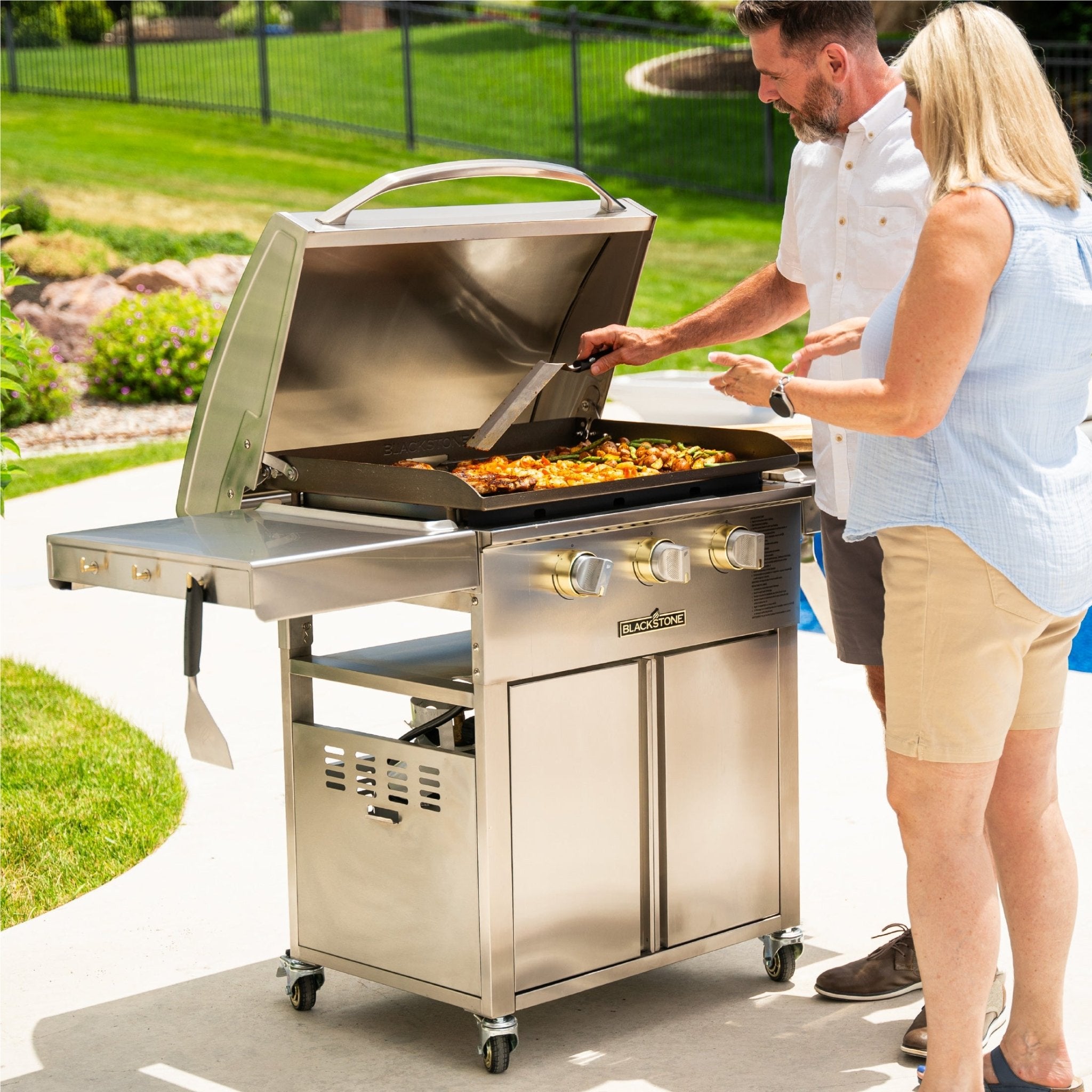 28" Griddle with Cabinet - Image 5