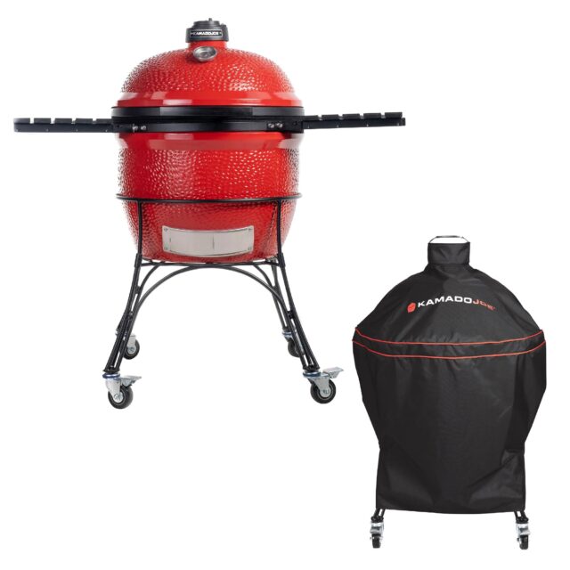 Big Joe Grill Series I plus Heavy-Duty Cover Bundle