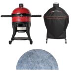 Big Joe Konnected Joe Grill with Soapstone and Cover Bundle