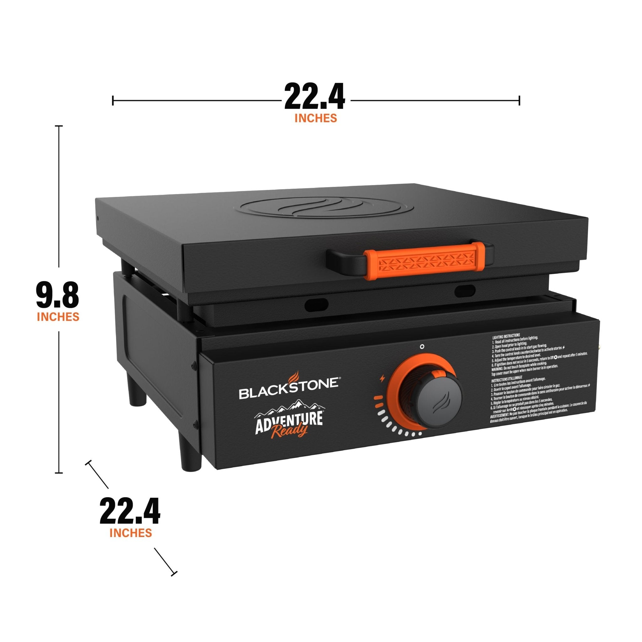 Adventure Ready 17” Tabletop Griddle - Image 7