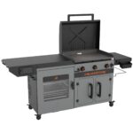 28" XL Griddle Vertical Pellet Smoker Combo