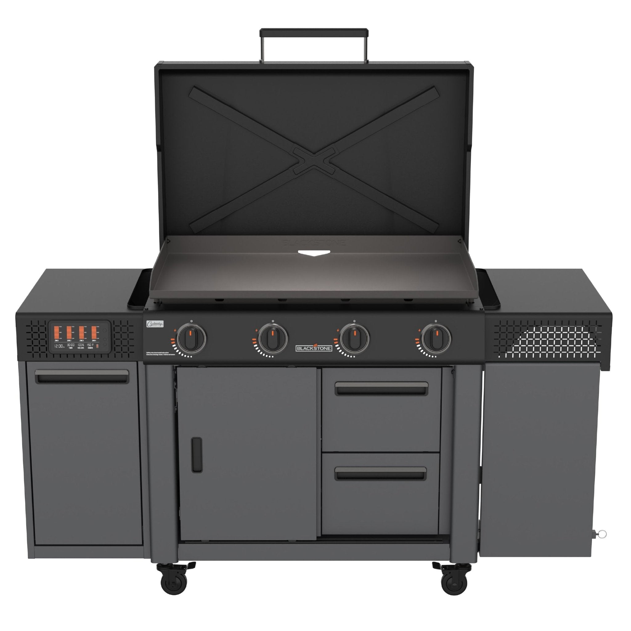36" Griddle Deluxe with Extendable Side Table