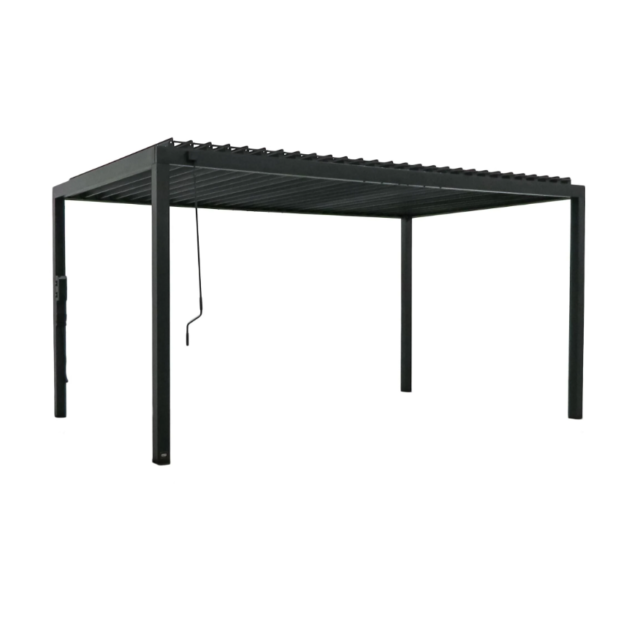 Backyard Discovery Sarasota 16’x10′ Galvanized Steel Louvered Pergola