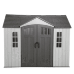 Lifetime 10′ x 8′ Outdoor Storage Shed, Gray