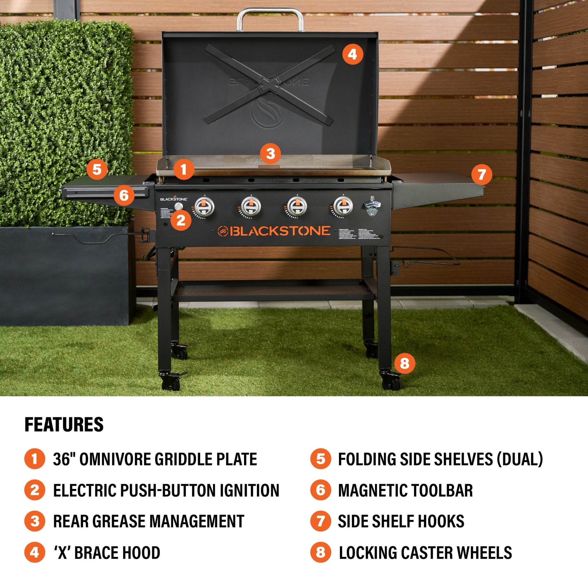 Original 36" Griddle with Hood - Image 4