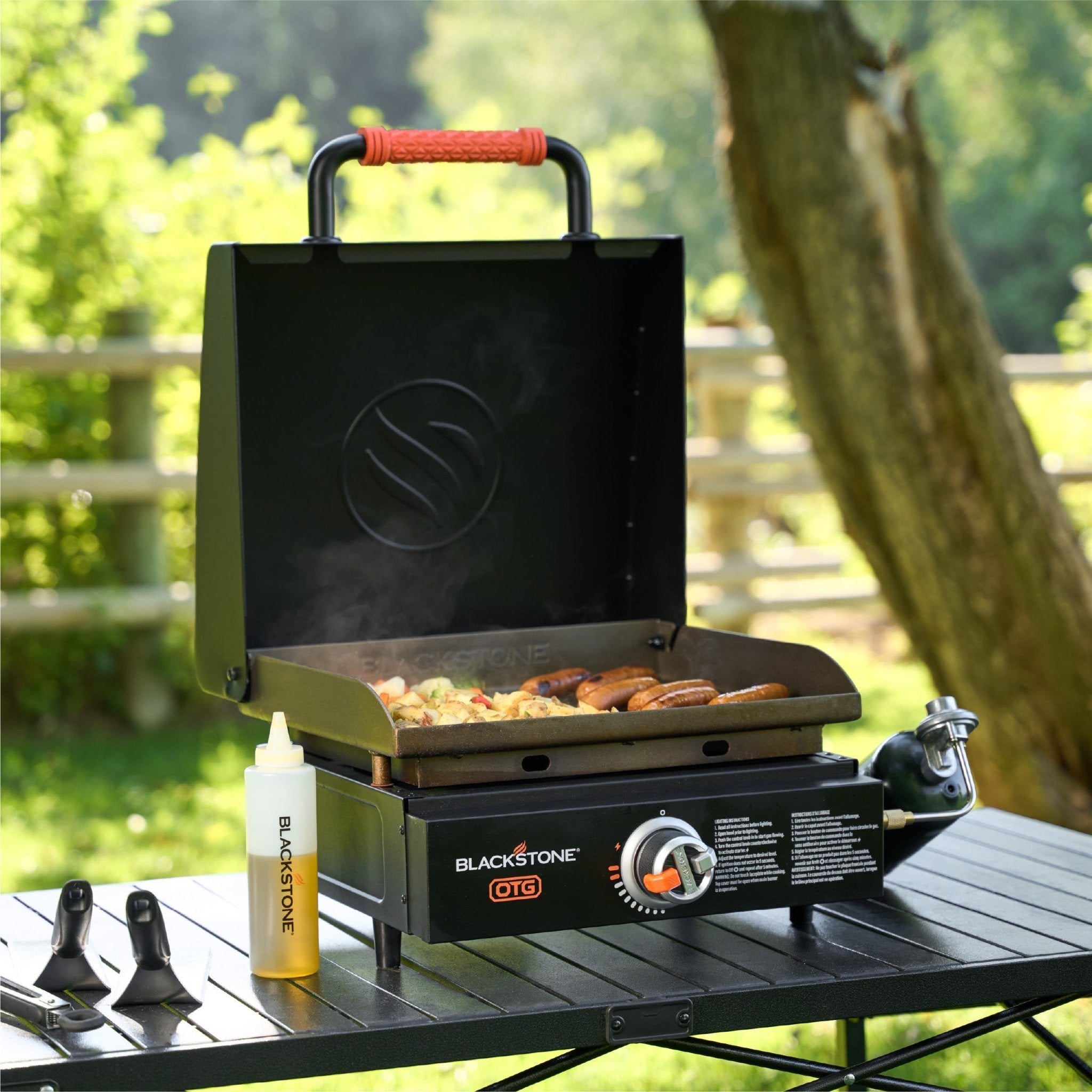 17" Tabletop Griddle with Hood - Image 2